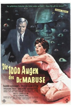 poster Die 1000 Augen des Dr. Mabuse  (1960)