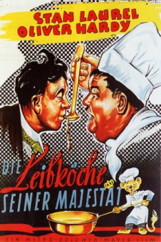 poster Dick und Doof - Die Leibköche seiner Majestät  (1944)