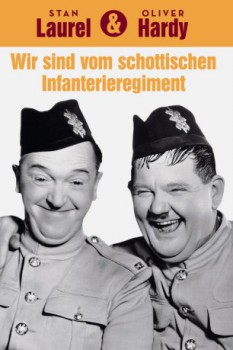 poster Dick und Doof - Wir sind vom schottischen Infanterie-Regiment  (1935)