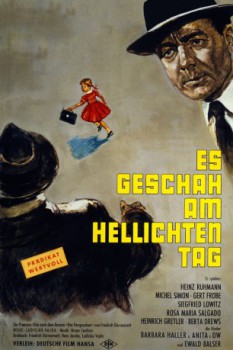 poster Es geschah am hellichten Tag  (1958)