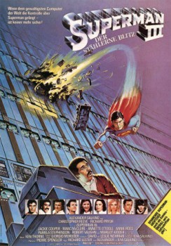poster Superman III - Der stählerne Blitz  (1983)