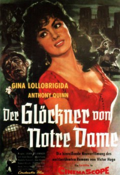 poster Der Glöckner von Notre Dame  (1956)