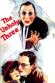 poster Die unheimlichen Drei  (1925)