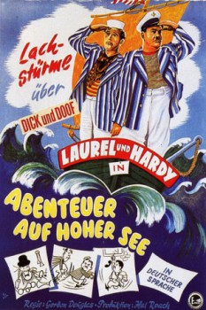 poster Dick und Doof - Auf hoher See  (1940)